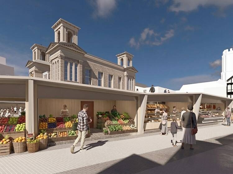 One of London’s oldest markets is set to be revamped – with a new roof terrace and food stalls
