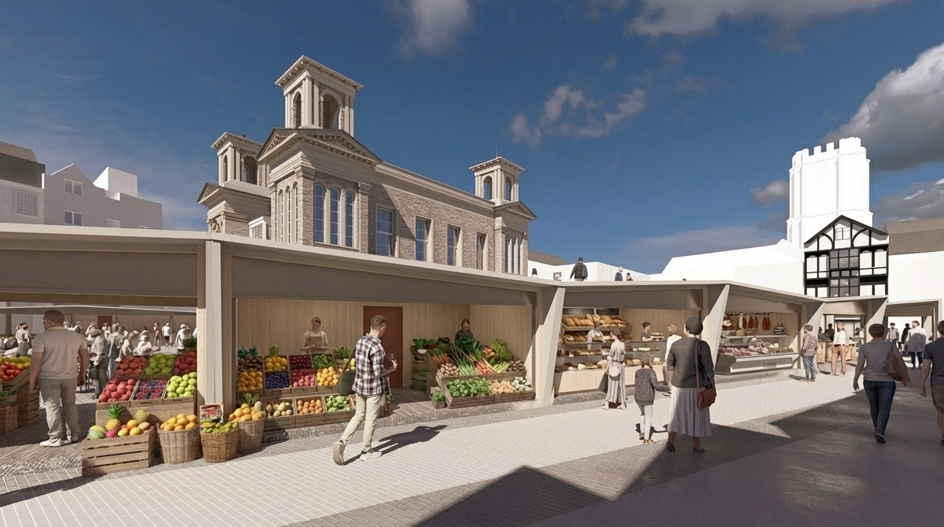 timeout.com - Meadow Wattret - This 'ancient' London market is set to be revamped - with a spectacular new roof terrace