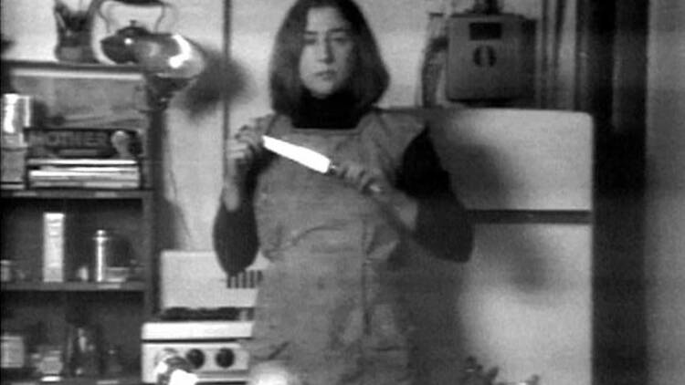 Martha Rosler. 'Semiotics of the kitchen', 1975. Sala 4 Martha Rosler. 'Semiotics of the kitchen', 1975. Sala 4