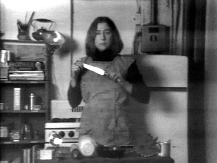 Martha Rosler. 'Semiotics of the kitchen', 1975. Sala 4 Martha Rosler. 'Semiotics of the kitchen', 1975. Sala 4