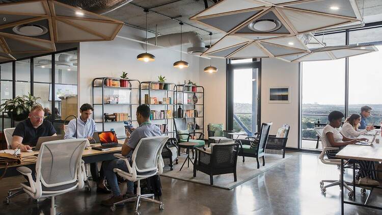 Workshop 17 Firestation is a modern co-working space built on top of a fully functioning fire station in the heart of Rosebank.