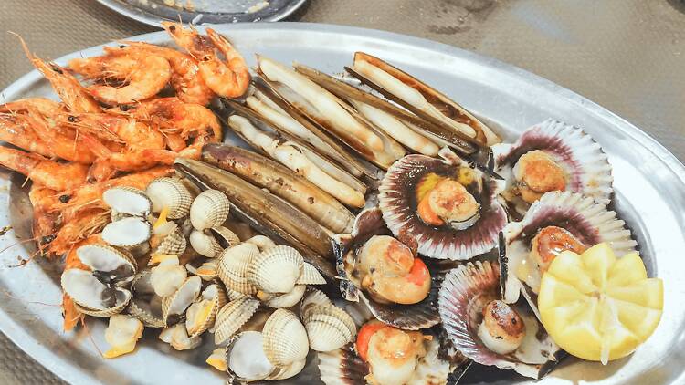 Plato de marisco Plato de marisco