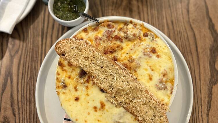 Baked Meat Pasta from Tashas