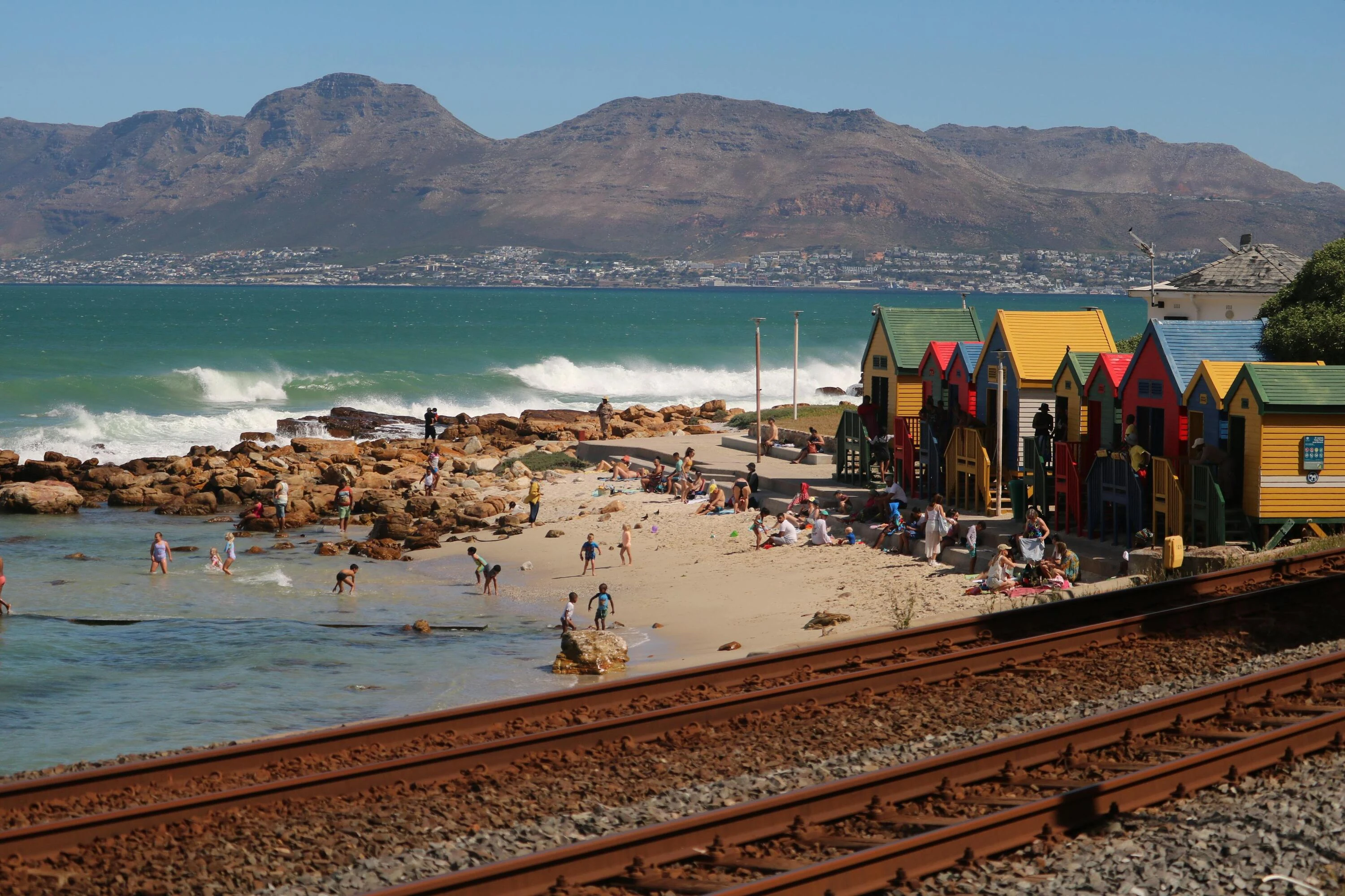 Muizenberg beach walk.