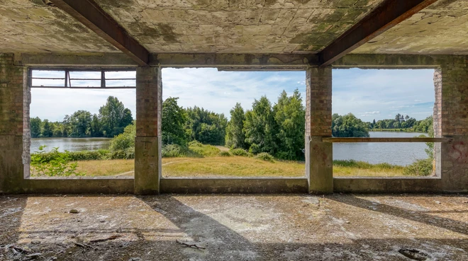 The view from the former RAF Ibsley site