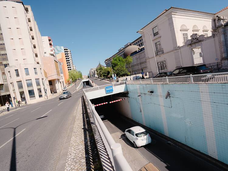 Túnel da Avenida João XXI vai fechar para obras durante dois anos