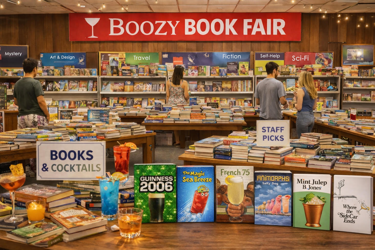 A boozy book fair is coming to Chicago this summer