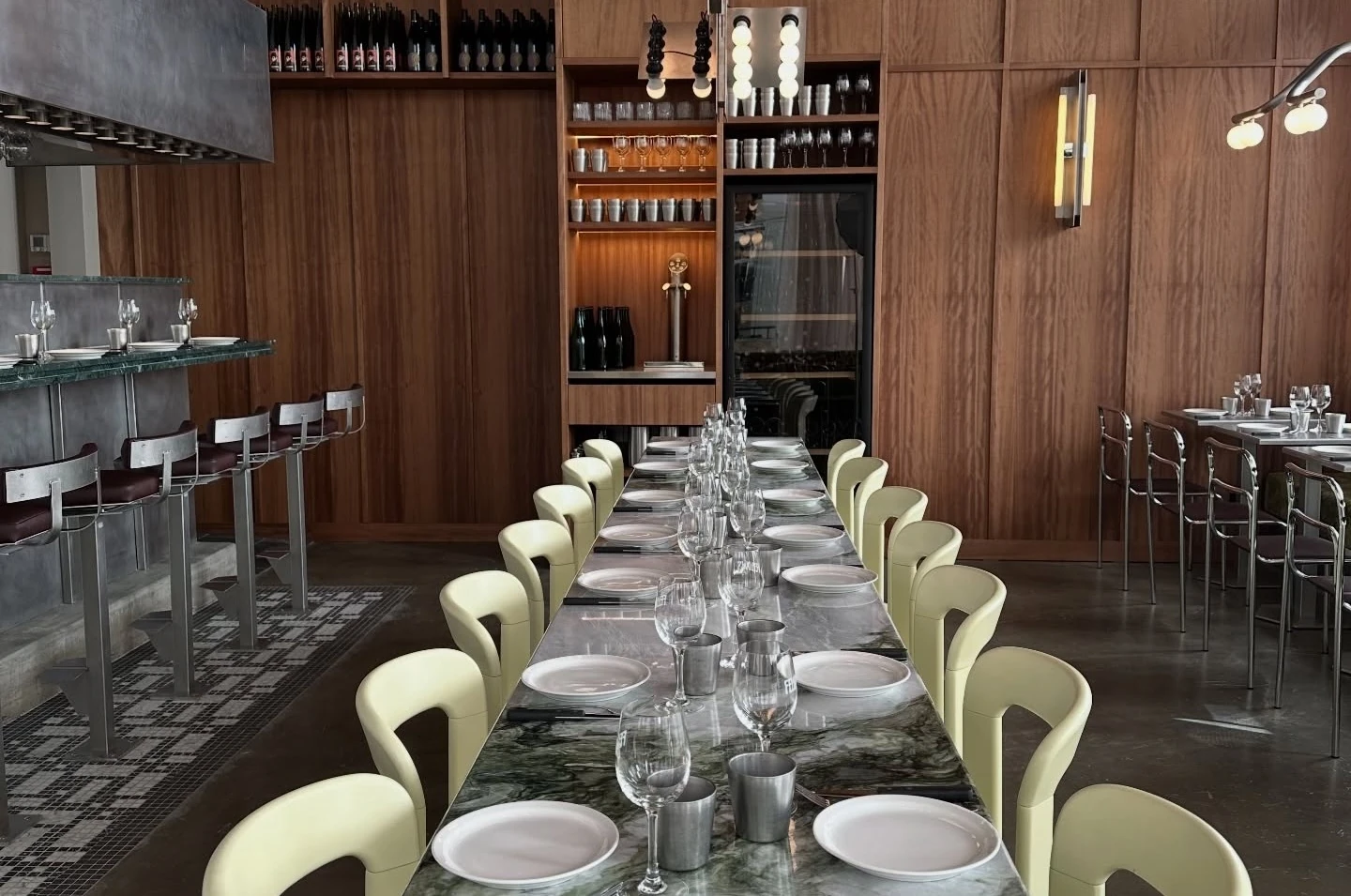 Restaurant de p&acirc;tes v&eacute;g&eacute;