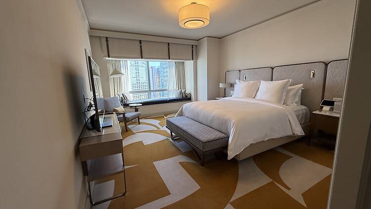 Grand bayfront corner suite at the Four Seasons Hotel Miami