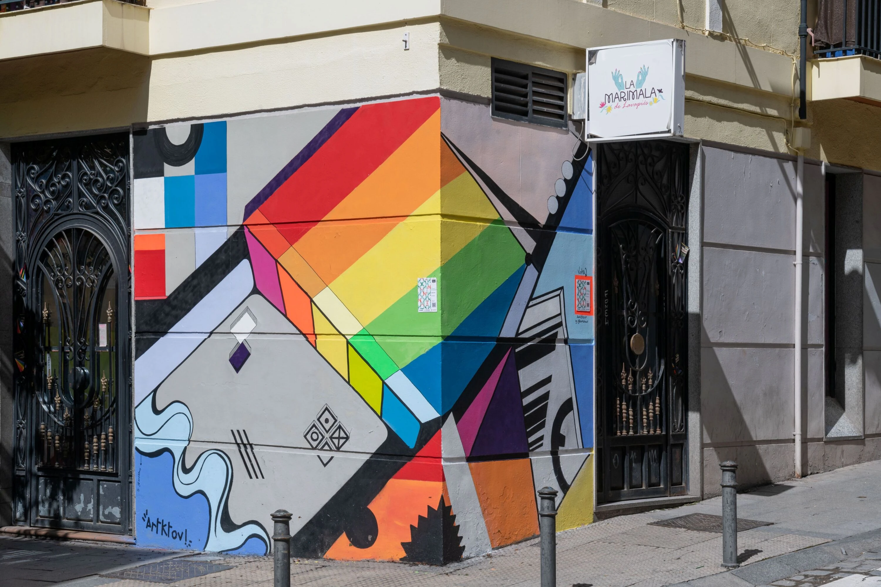 Festival de Intervenciones Art&iacute;sticas de Lavapi&eacute;s CALLE. Artktovi, La Marimala