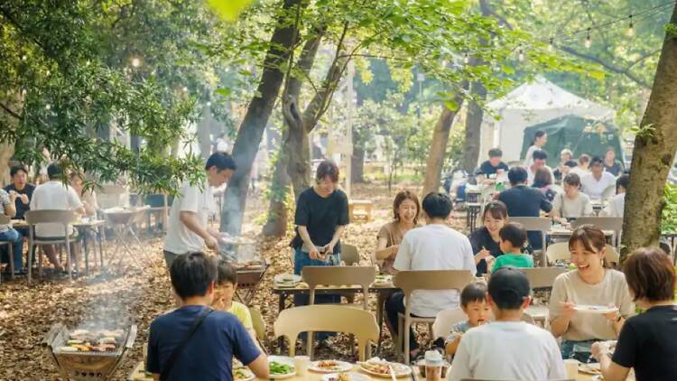 Osaka Castle Forest BBQ