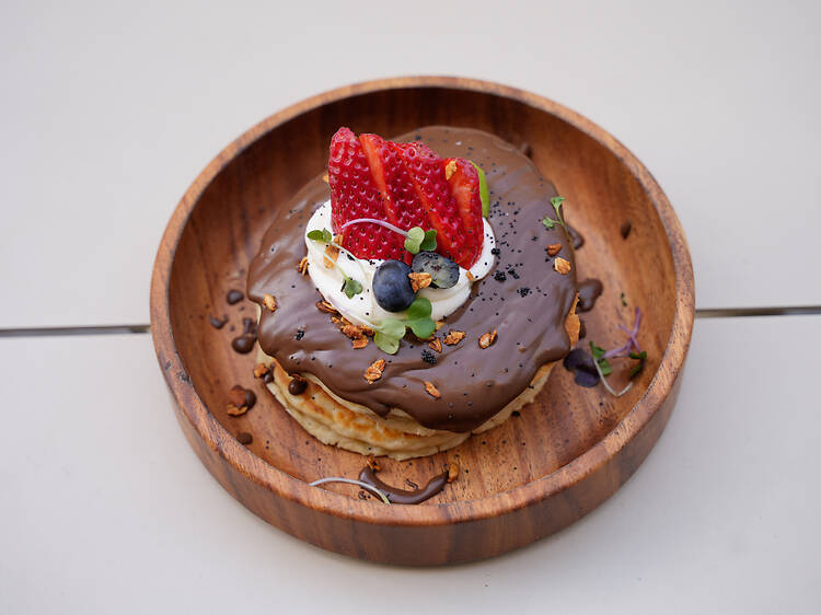 Ja hem tastat els pancakes proteics del brunch que ho està petant a Barcelona