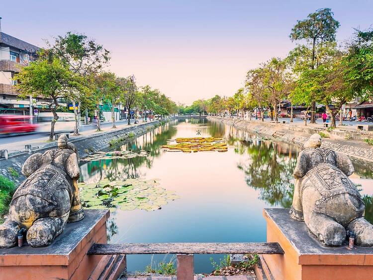 Officials say moat water safe for splashing this Songkran