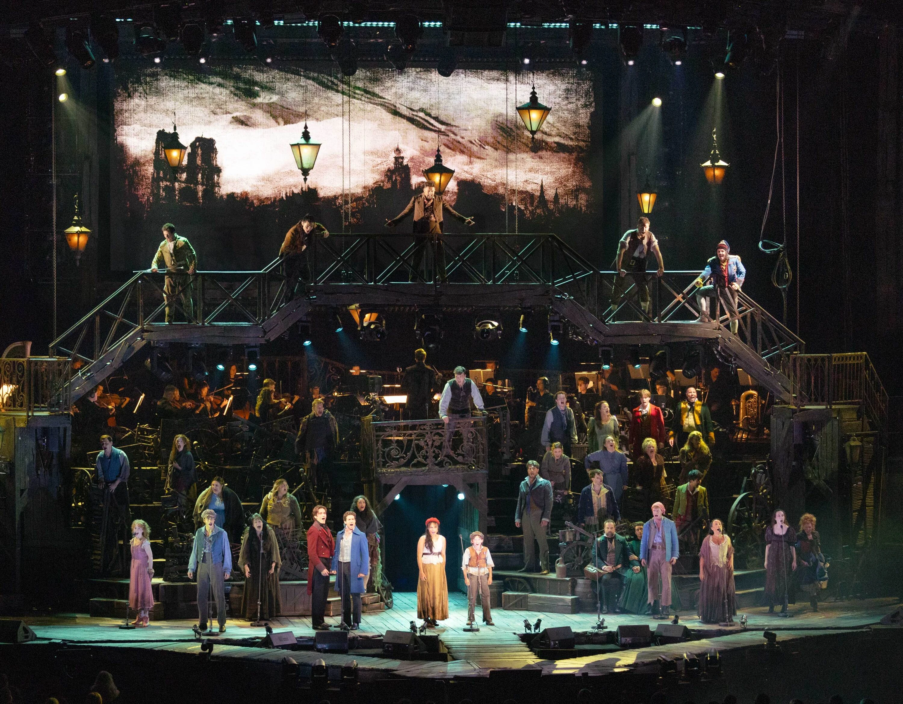 Ensemble at Les Mis&eacute;rables Singapore