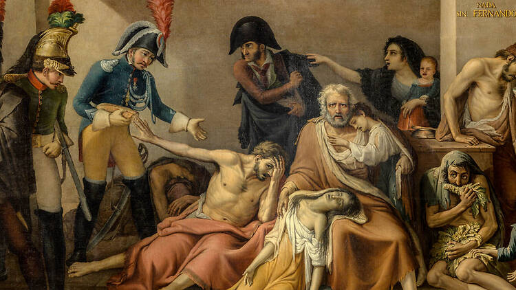 El cuadro del hambre (Museo del Prado). El cuadro del hambre (Museo del Prado).