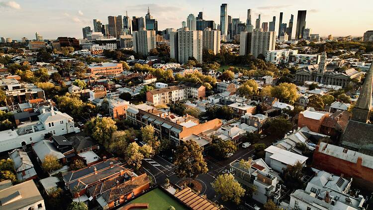 Melbourne House aerial