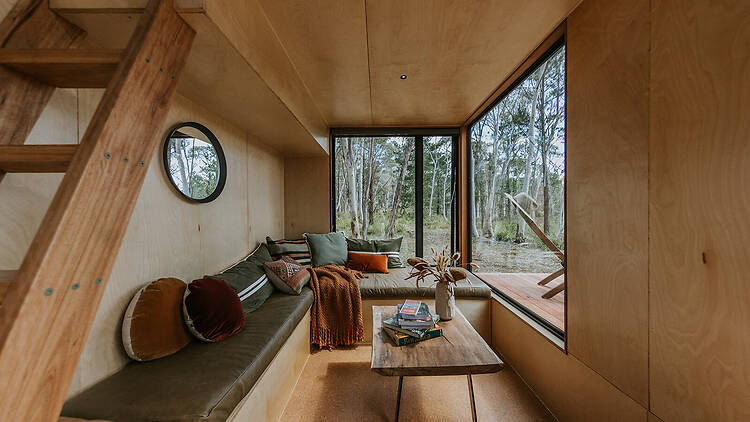 The cabins at Aruna Estate