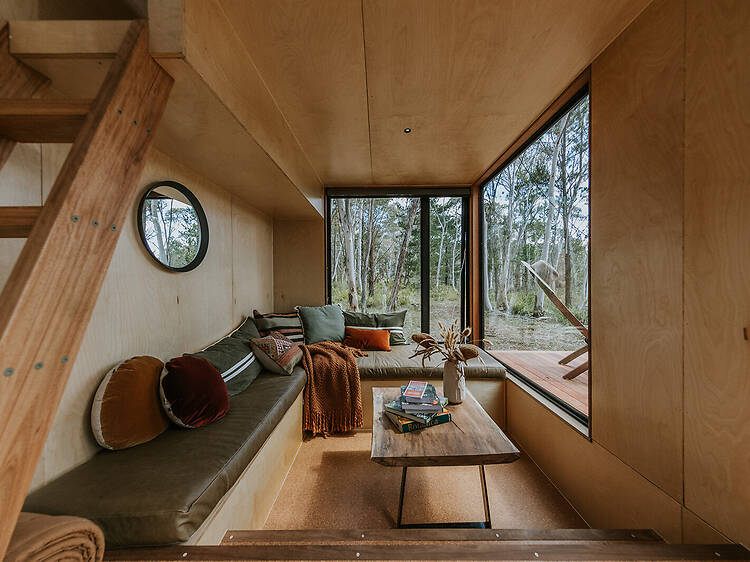 The cabins at Aruna Estate