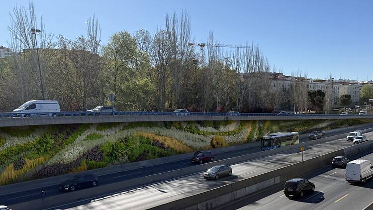 Jardines verticales a la altura de Ventas Jardines verticales a la altura de Ventas. Ayuntamiento de Madrid