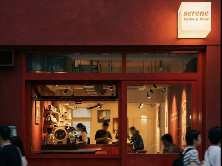 韓系 Cafe 推介：Serene 紅白型格韓風