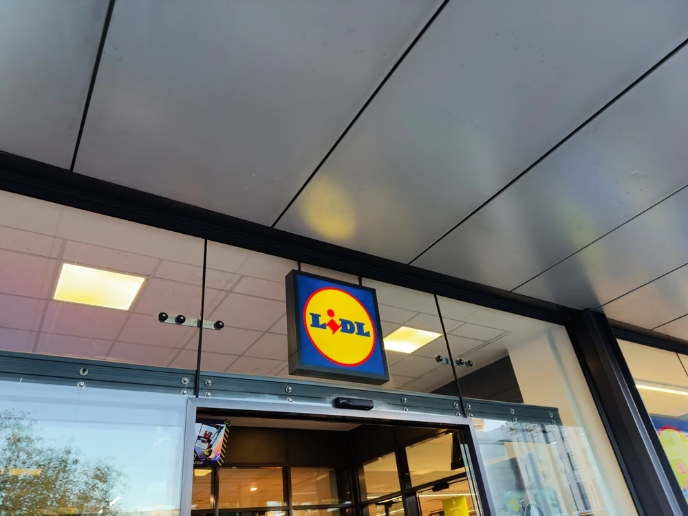 Lidl supermarket in Manchester, UK
