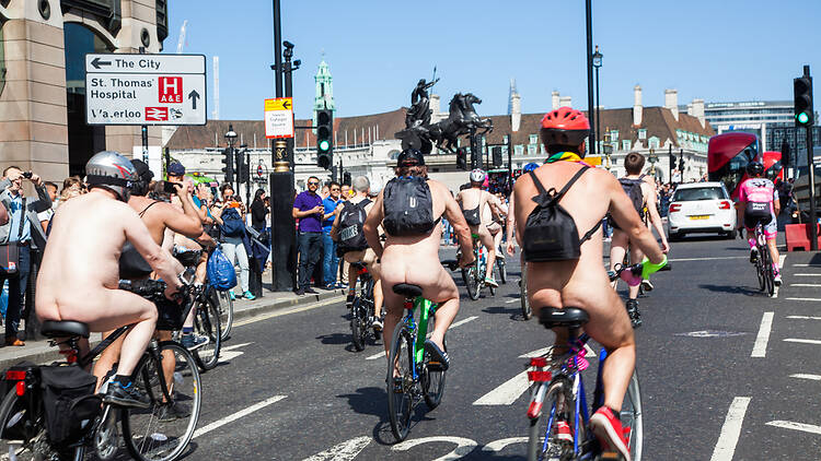 World Naked Bike Ride, London