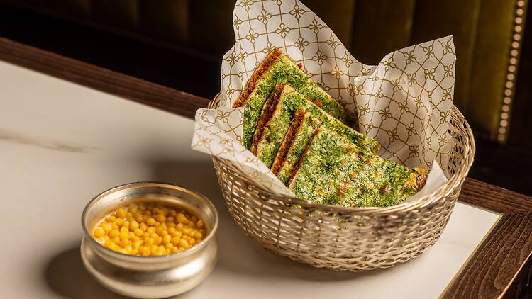 Gymkhana - wagyu keema naan