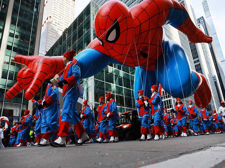 Desfile de globos gigantes