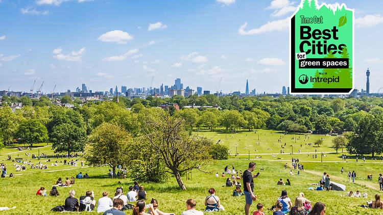 Primrose Hill in London Primrose Hill in London