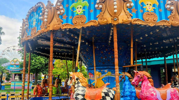 Hit the newly redone fun park