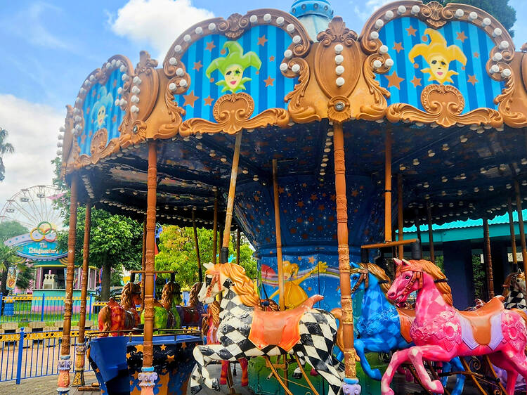 Hit the newly redone fun park