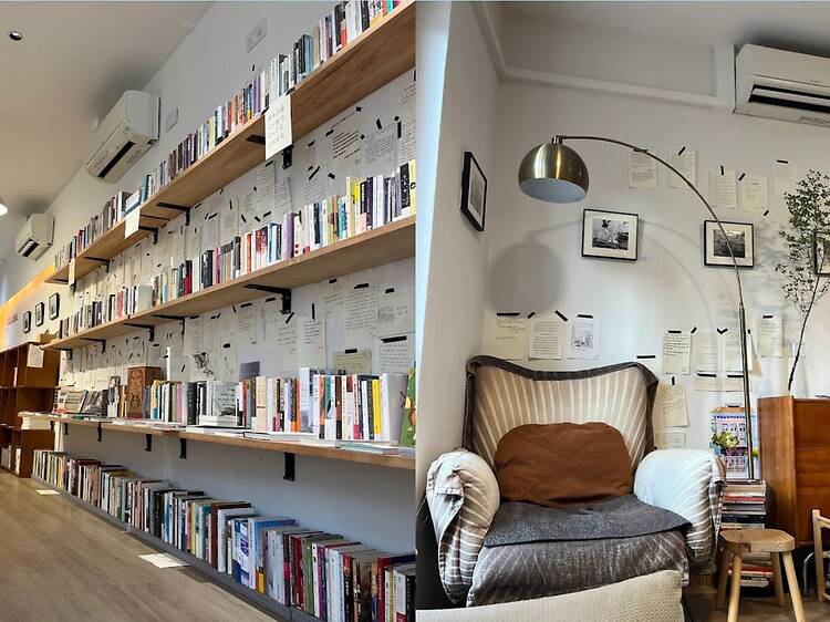 This cosy New Bridge Road bookstore lets you read all day – no purchase needed