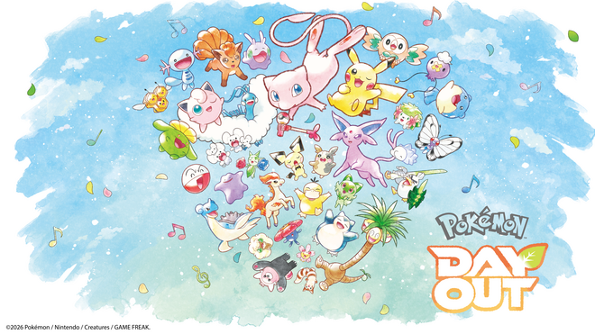 A poster for Pokémon Day Out 