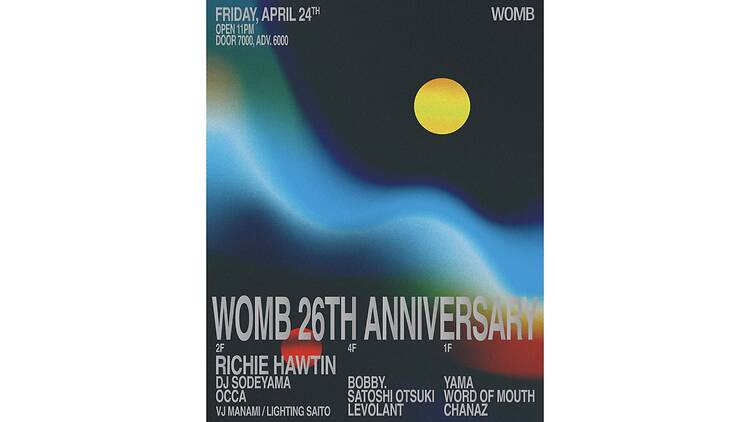 WOMB ANNIVERSARY PARTY