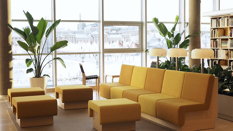 Spend a peaceful moment at Saari Central Library