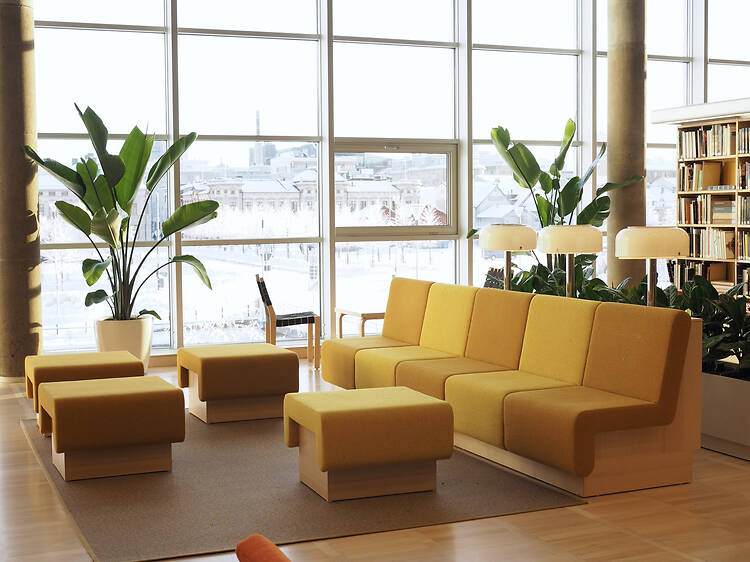 Spend a peaceful moment at Saari Central Library