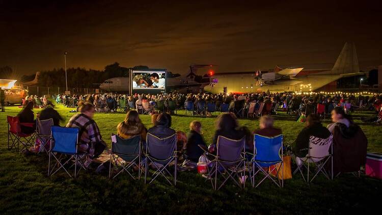 Propellers and Popcorn at the RAF Museum