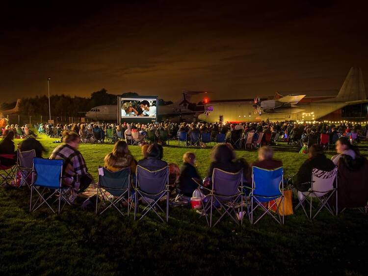 Propellers and Popcorn at the RAF Museum