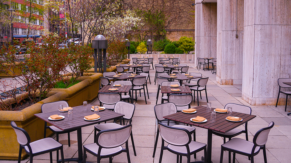 A new restaurant with the outdoor terrace of your summer dreams is opening in midtown
