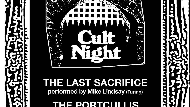 Event poster for Cult Night 