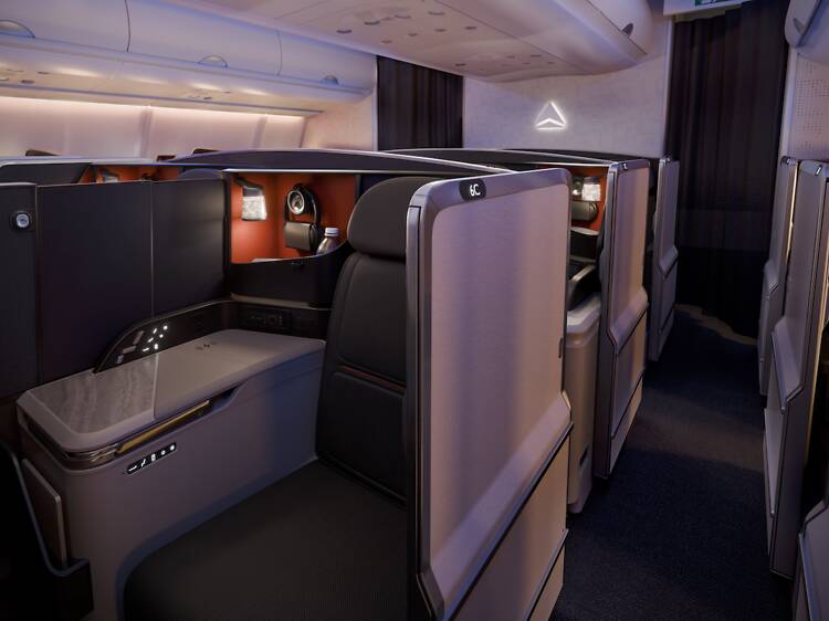 Check out Delta's newest on-board suites—they're as luxe as it gets