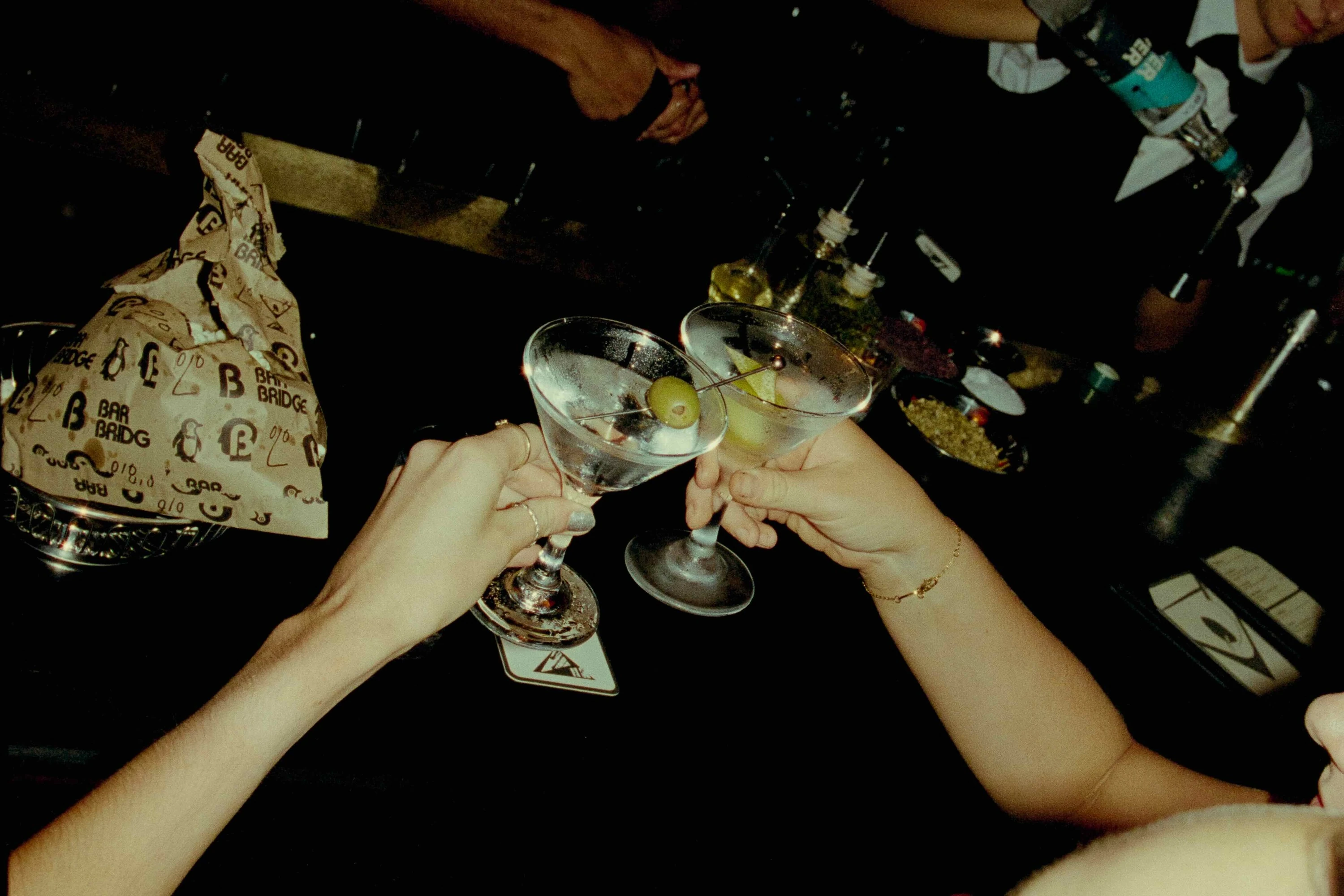 Martinis at Bar Bridge