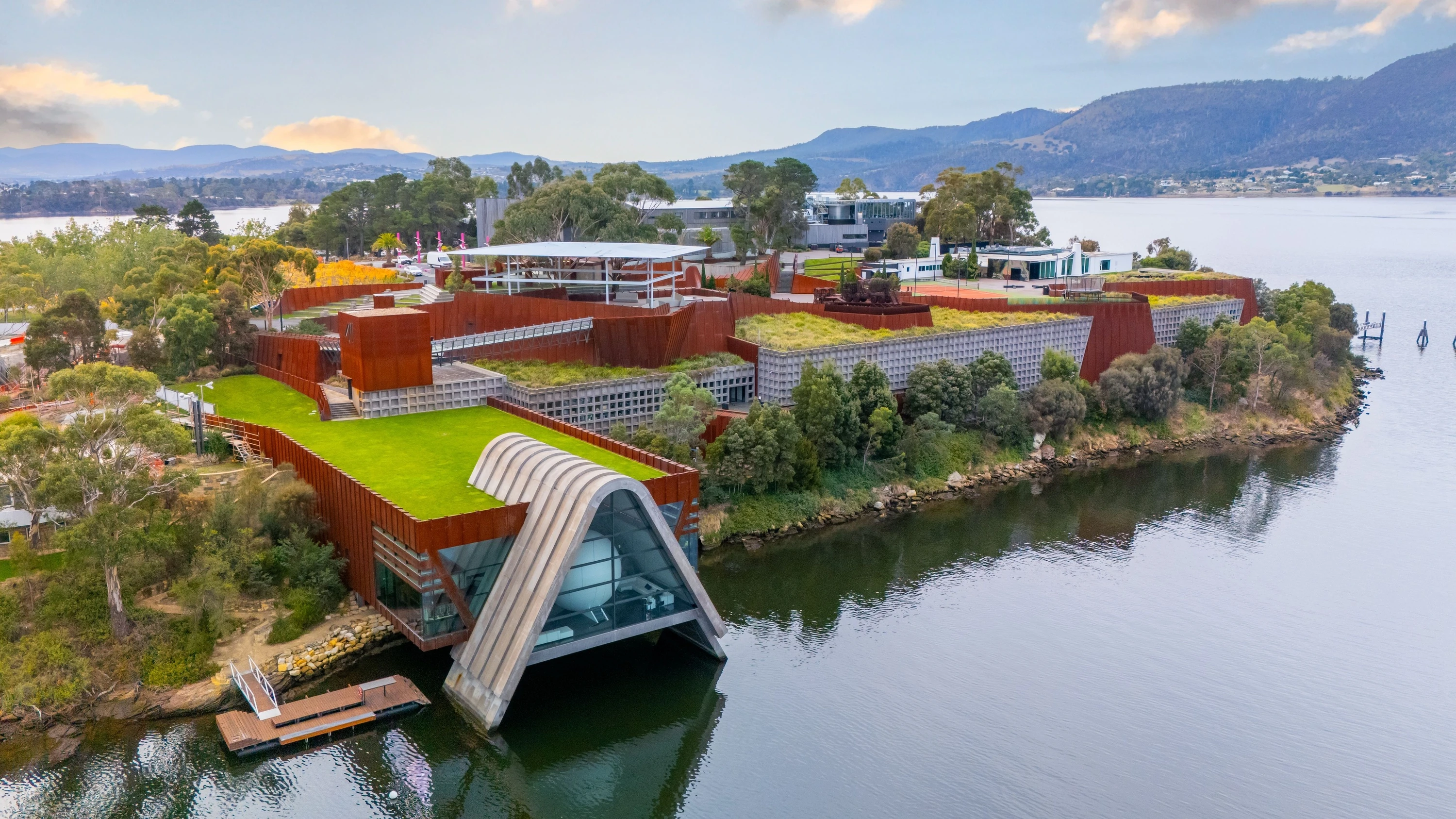 MONA aerial