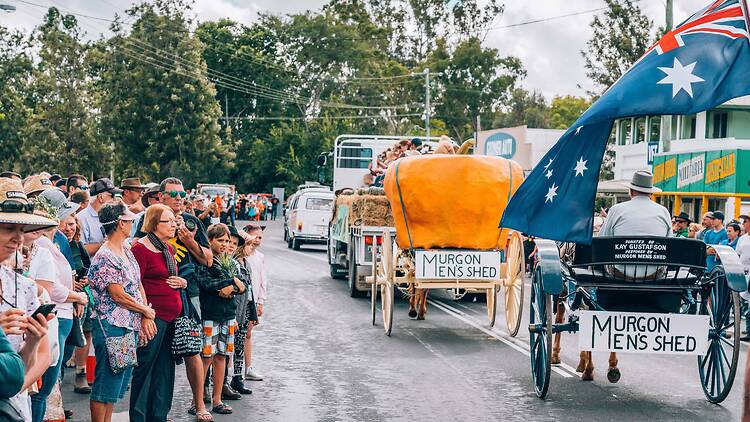 Goomeri Pumpkin Festival Goomeri Pumpkin Festival parade
