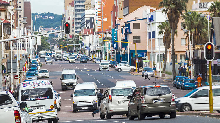 Central Business District in Durban South Africa