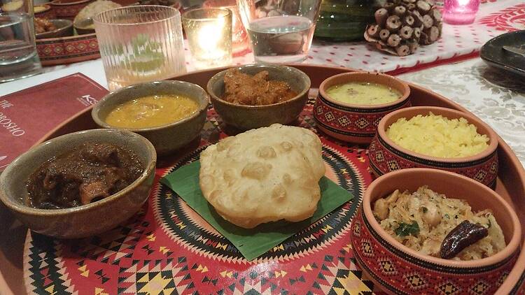 Some of Chef Gaurav Sircar's spread at K3