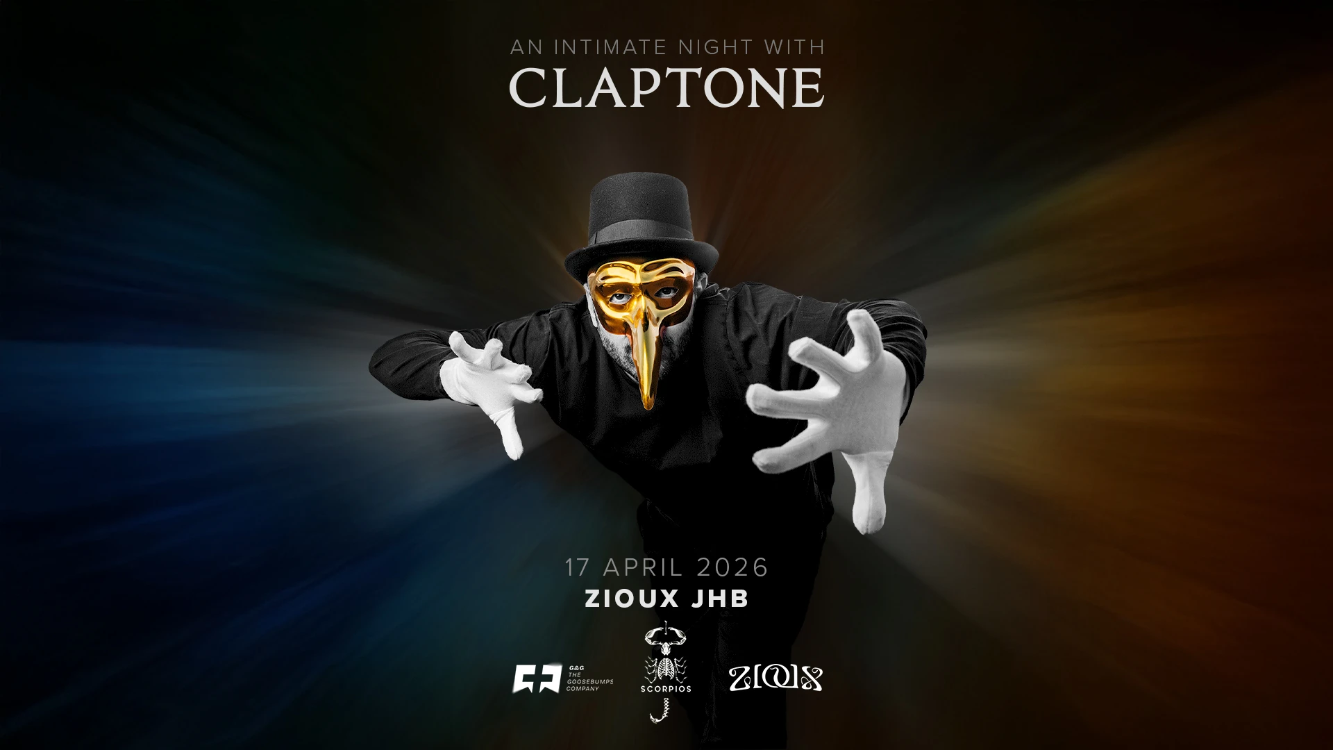 Claptone at Zioux Banner