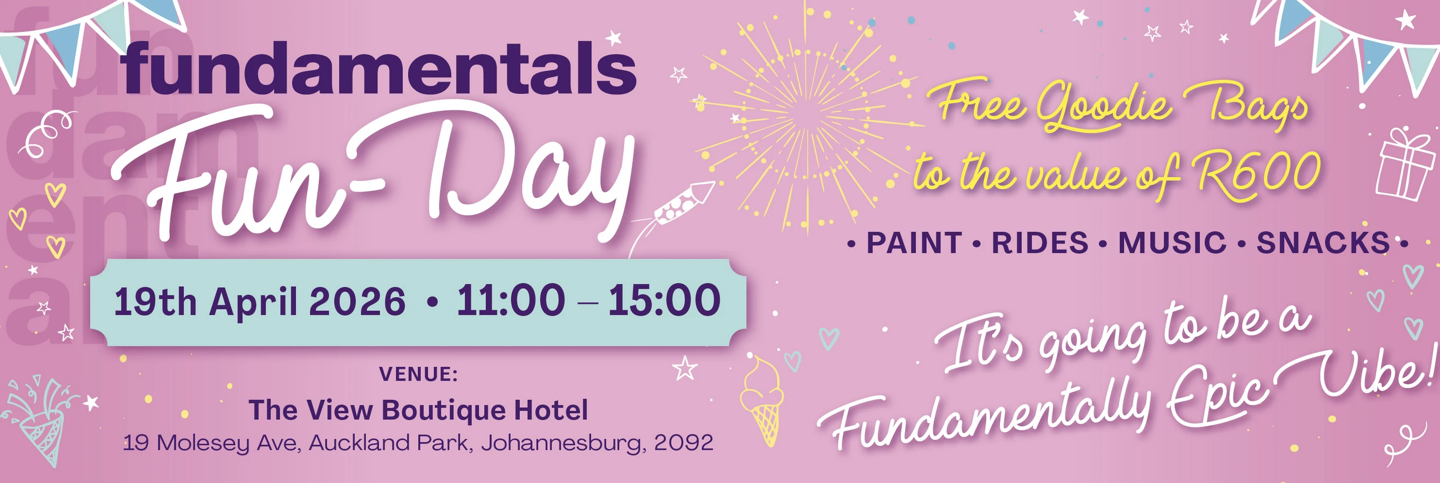 Fundamentals fun day poster