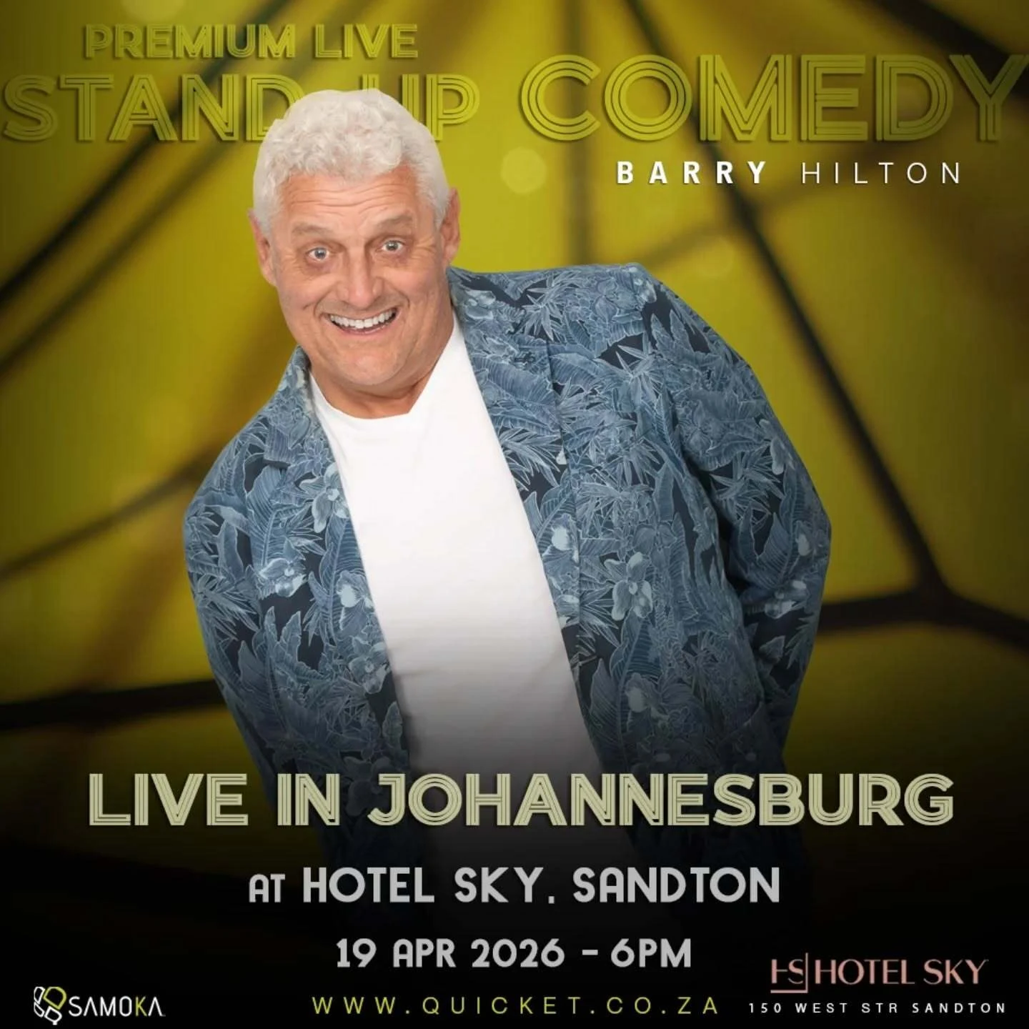 Barry Hilton at Hotel Sky