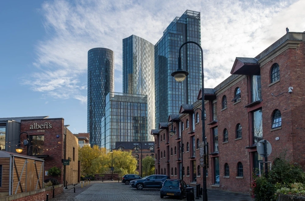 Manchester skyline 2025